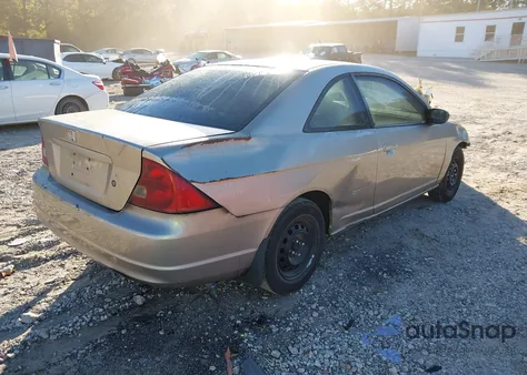 2003 Honda Civic Lx from USA, damaged, VIN 1HGEM21563L049370